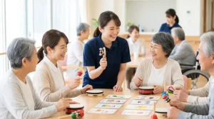 未経験から介護施設で働いている介護士