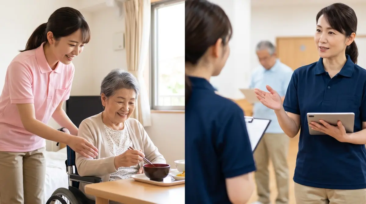 実務者研修と介護福祉士の業務の違い